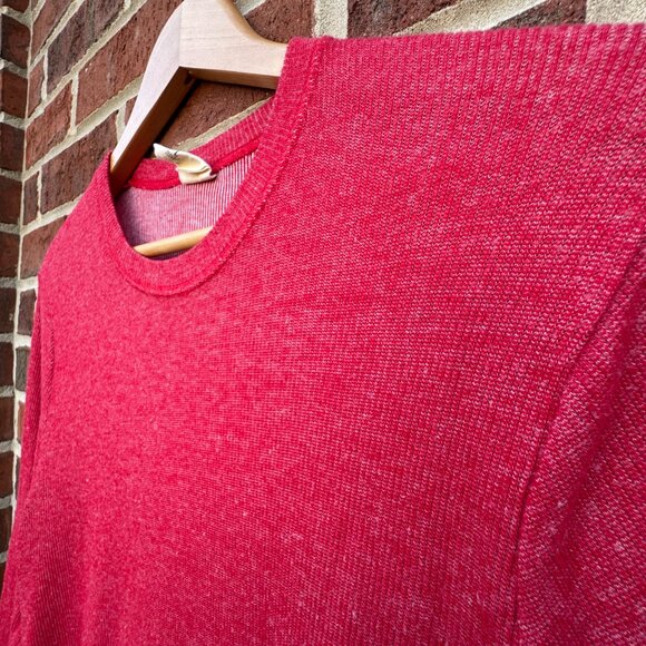 Hollister Thermal Pullover Mens Large Red - Picture 2 of 10